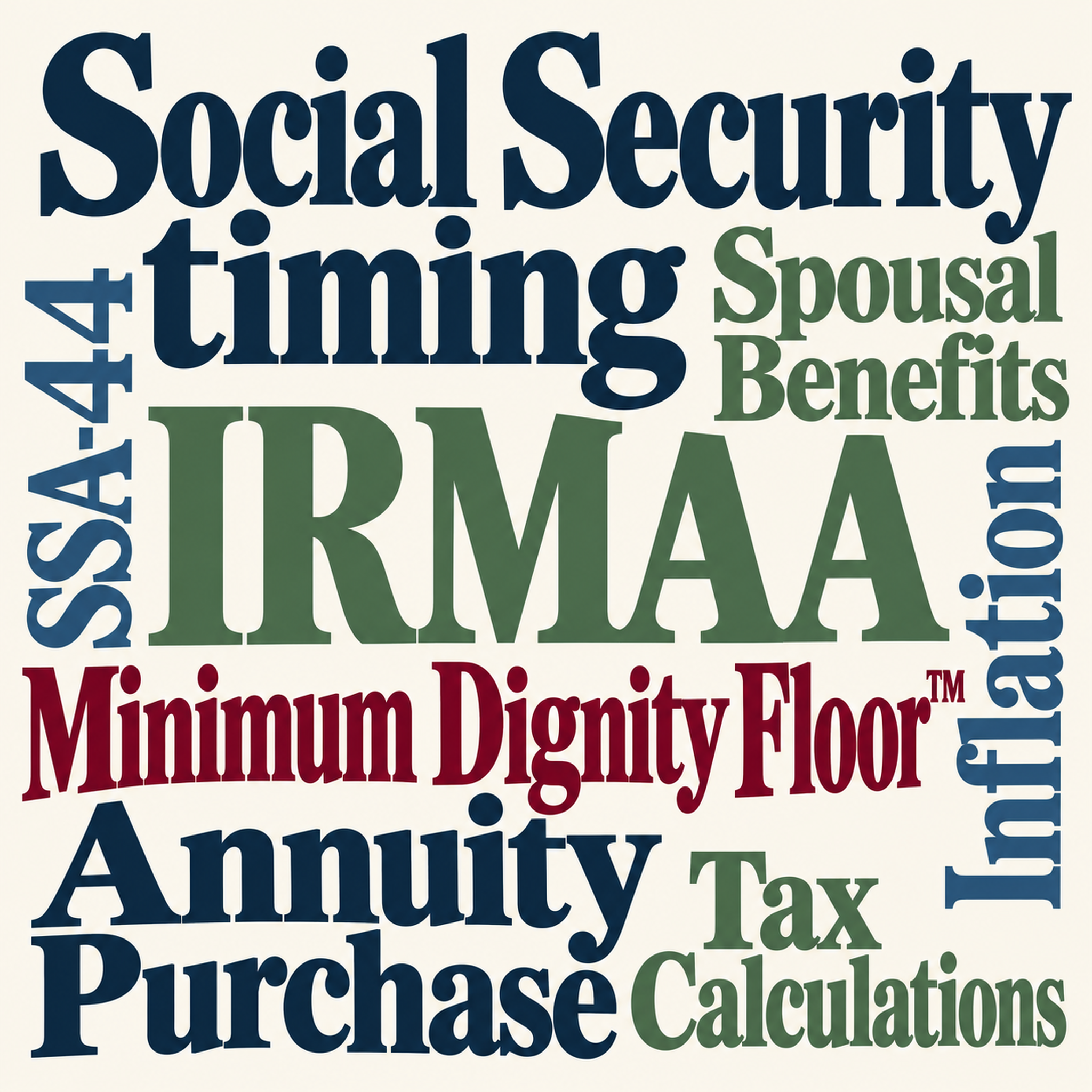 Social Security, IRMAA, Annuity Purchase, MDF Calculations: Q&A #2639