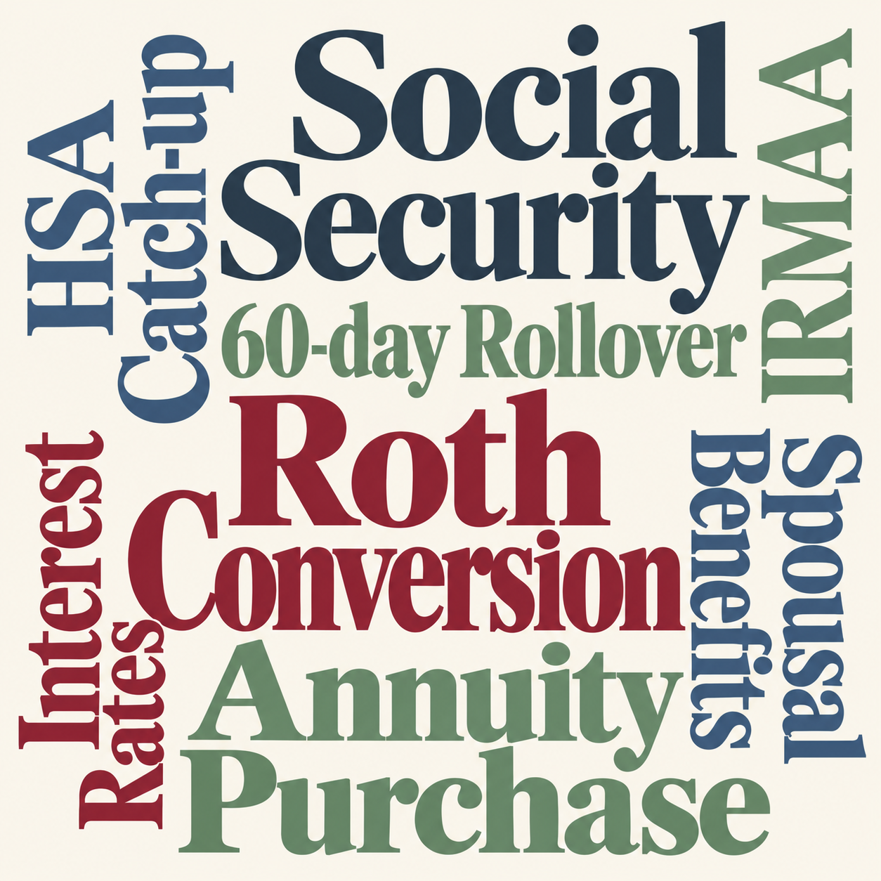HSA Catch-up PSA, Social Security, IRMAA, Roth Conversion, Annuity Timing: QA #2640